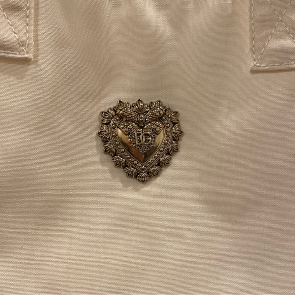 Dolce & Gabbana Devotion Parfum Tote, NEW With Iconic Gold D & G Logo - Picture 10 of 15